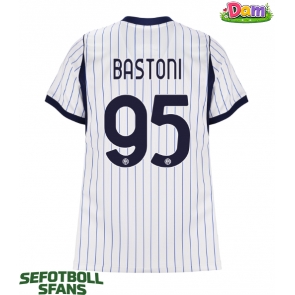 Inter Milan Alessandro Bastoni #95 Bortatröja Kvinnor 2026-27 Kortärmad